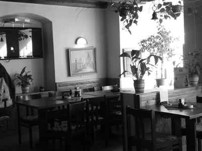 interiér restaurace
