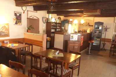 interiér restaurace